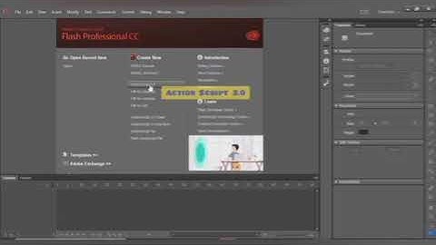 Membuat Animasi Dasar | Tutorial Adobe Flash Pro CC 2015