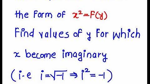 Curve Tracing ( Region of absence) Prob 1 & 2