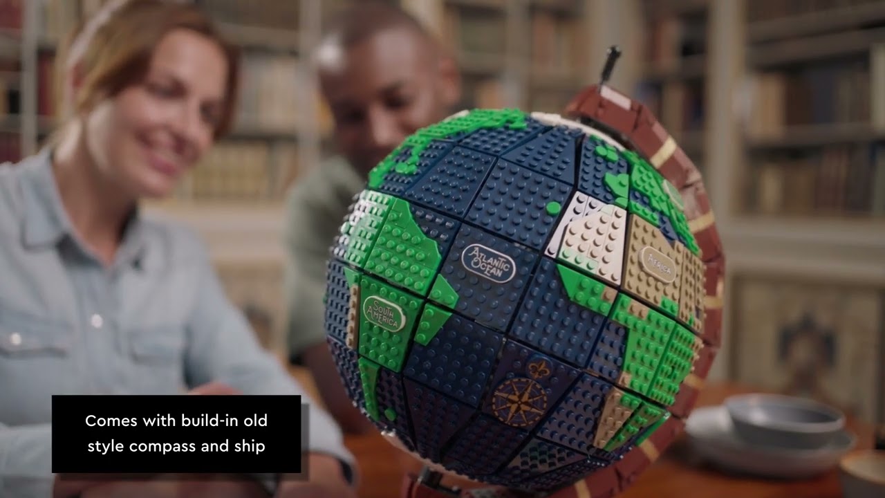 LEGO Ideas The Globe (21332) Set Reveal Video
