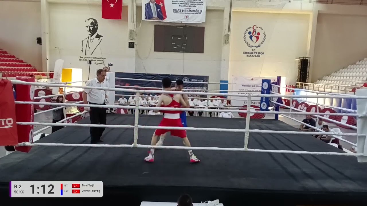 Talat Yağlı - VEYSEL ERTAŞ TÜRKİYE BOKS FEDERASYONU U23 ERKEKLER TÜRKİYE BOKS ŞAMPİYONASI 2025