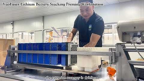 Lithium Prismatic Battery Stacking Pressing Workstation 280Ah high compatible semi automation