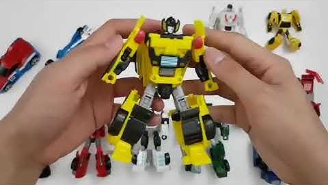 Tobot Robot Adventure vs Athlon! Transformers Stop Motion IronHide, Tritan Car Kids Toys #TransKids