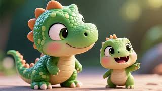Baby Dino Stomp! | Fun Dinosaur Dance Song for Kids | Nursery Rhymes & Toddler Songs