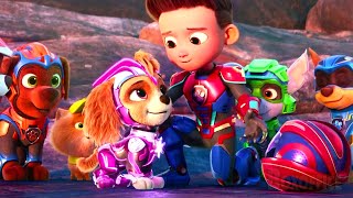 Paw Patrol 2: Escenas finales completas de la súper película (lucha contra meteoritos) 🌀 4K