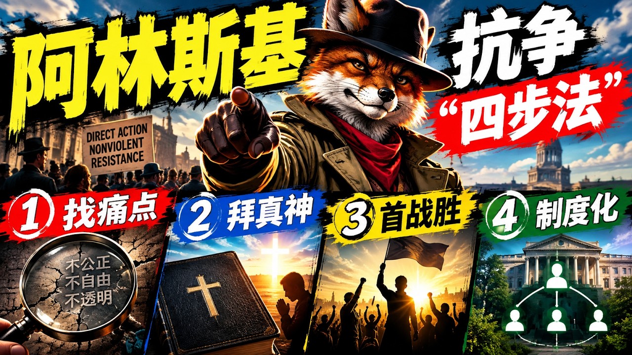 CNCR28: 阿林斯基抗争落地“四步法”