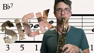 Vignette de la vidéo "SICK Dominant 7th Jazz Lick You Need to Know [Great for Bebop]"