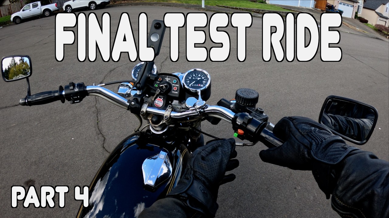1975 Norton Commando Mk3 Test Ride & Return to Owner (Part 4 of 4)