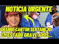 Cantor é internado em estado grave 😥 #chrystianeralf