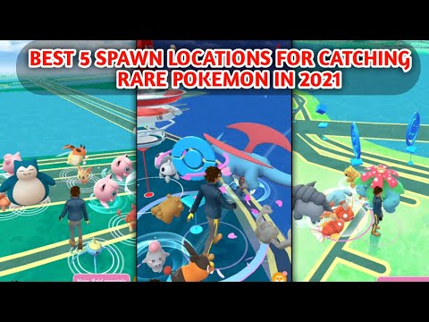 Top 5 spawn locations for catching rare pokemon in pokemon go | Best spoofing location in Pokémon Go