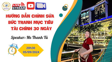 HƯỚNG DẪN CHỈNH SỬA BỨC TRANH MỤC TIÊU TÀI CHÍNH 30 NGÀY