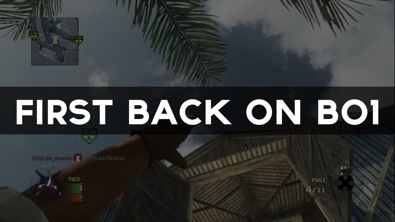 Dojo Wimpy: First Back On Bo1 + First For Shawn's Challenge