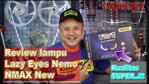 Review Lazy Eyes (lampu alis) Nemo NMAX NEw ||| Andrea Varenz