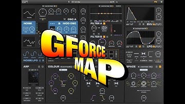 GForce MAP Synthesizer - Serious Sound Design Lab - Walkthrough & Demo - PC & Mac