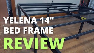 Zinus Yelena 14" Metal Platform Bed Frame Review | Full Metal Bed Frame Review | Bed For Small Space