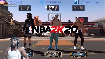 I BEAT THE TOP REP IN THE WORLD IN NBA 2K20 CHOC DF !!! 😂🏀💯 ( MUST SEE )