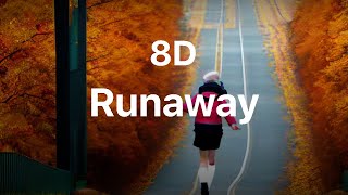 (New) OneRepublic - Runaway - 🎧8D Music🎧+ AI Background