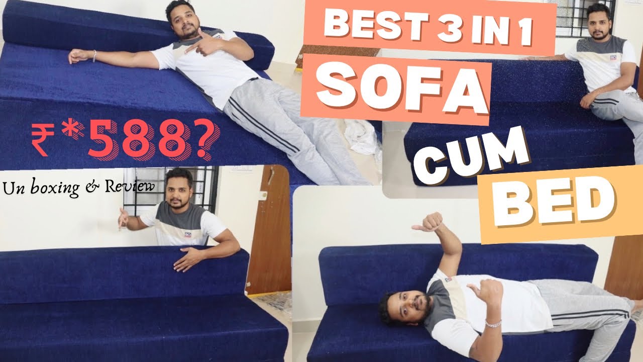 家具 Sofa cum Bed 4 seater - Very Good Condition sofa cum bed used, it's a full convertible (queen size)sofa. | eBay
