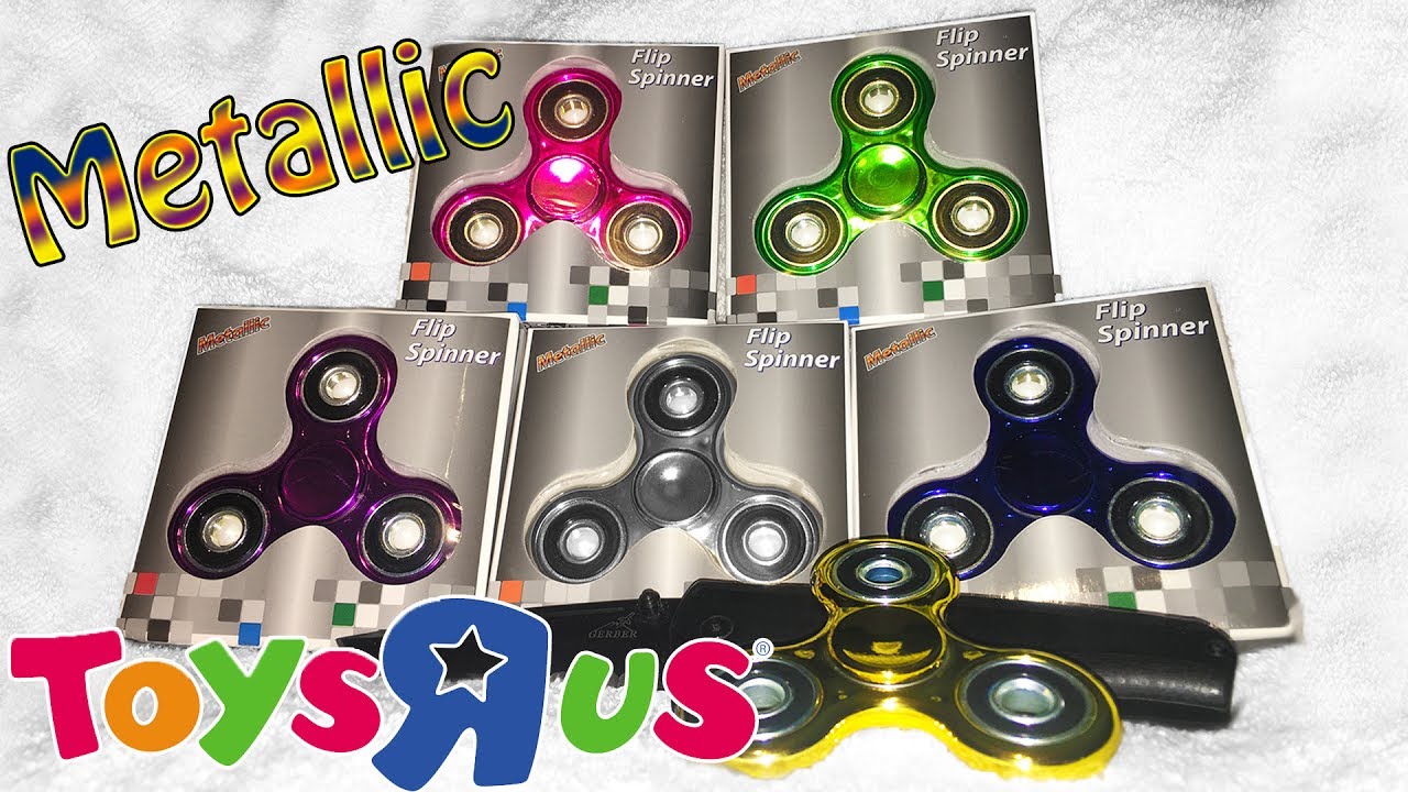 Toys R Us Metallic Fidget Spinner