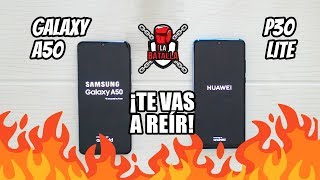 Galaxy A50 vs P30 Lite | La batalla