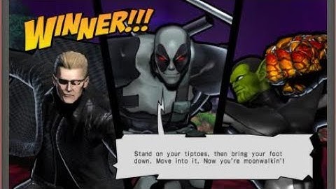ULTIMATE MARVEL VS. CAPCOM 3  Wesker, Super Skrull, and Deadpool Part 1
