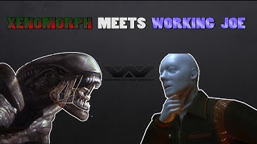 Alien Isolation - Xenomorph Meets Working Joe