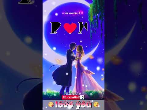 P❤N love letter name WhatsApp status #shorts