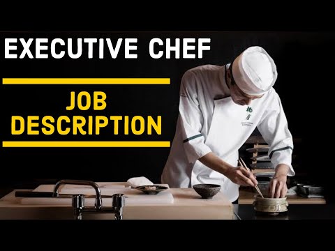 Executive Chef Job Description