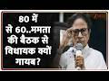 West Bengal News : 80 में से 60..ममता की बैठक से विधायक क्यों गायब? I Mamata Banerjee Meeting I ZEE