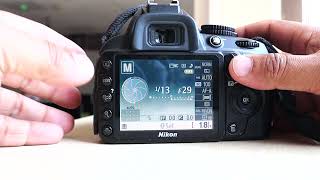 SETTINGS FOR NIKON D3100