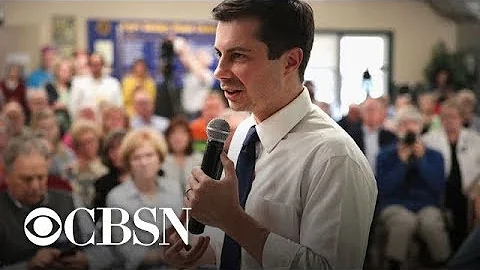 2020 Democratic candidate Pete Buttigieg addressed protesters at campaign events