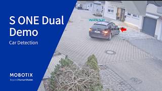 MOBOTIX S ONE Dual Vehicle Detection Demo