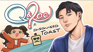 Q&RAE Ep1 Ft. DISGUISED TOAST! (Animated Speed Interview)