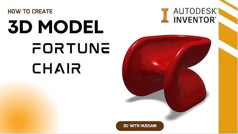 Fortune Chair Design in Autodesk Inventor | Parametric Modeling Guide | Bend command