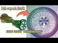 Alternatif Membuat roda sepeda listrik dari roda hoverboard