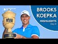 Brooks Koepka's Winning Highlights | 2019 WGC-FedEx St. Jude Invitational