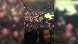 Chaos inside Manchester Arena