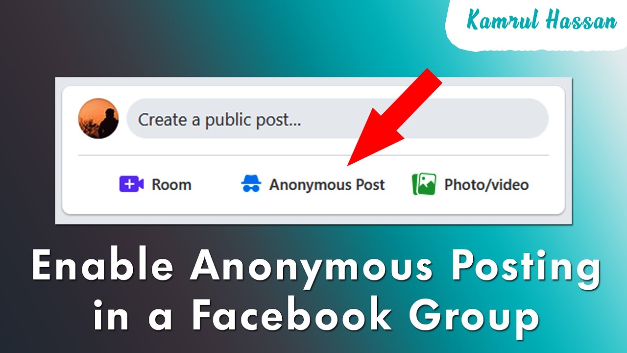 How to Turn on Anonymous Posting in a Facebook Group on Android  