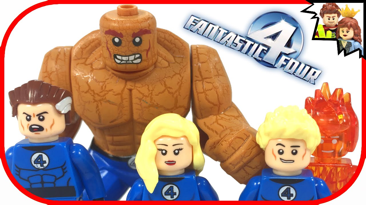 Fake LEGO Fantastic 4 Minifigure Collection