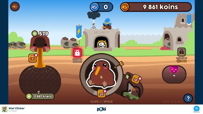 Kiwi Clicker  Play Online Now