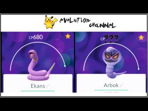 pokemon ekans evolution