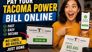 How to pay your Tacoma Power bill online