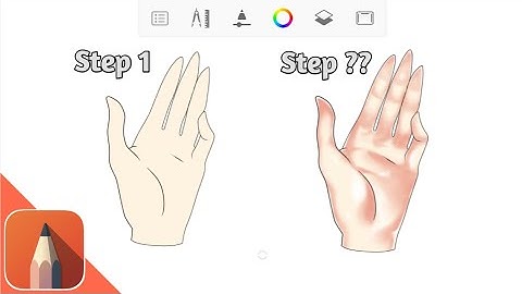Tutorial Coloring-Shading Step by Step #Part1 Autodesk Sketchbook Android