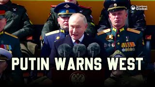 #Russia Flexes Military Muscle At #VictoryDay Parade; #Putin Says Won’t Allow Anyone To Threaten Us by StratNewsGlobal 755 views 12 hours ago 4 minutes, 29 seconds