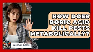 How Does Boric Acid Kill Pests Metabolically? - Insects and Invaders Net Worth