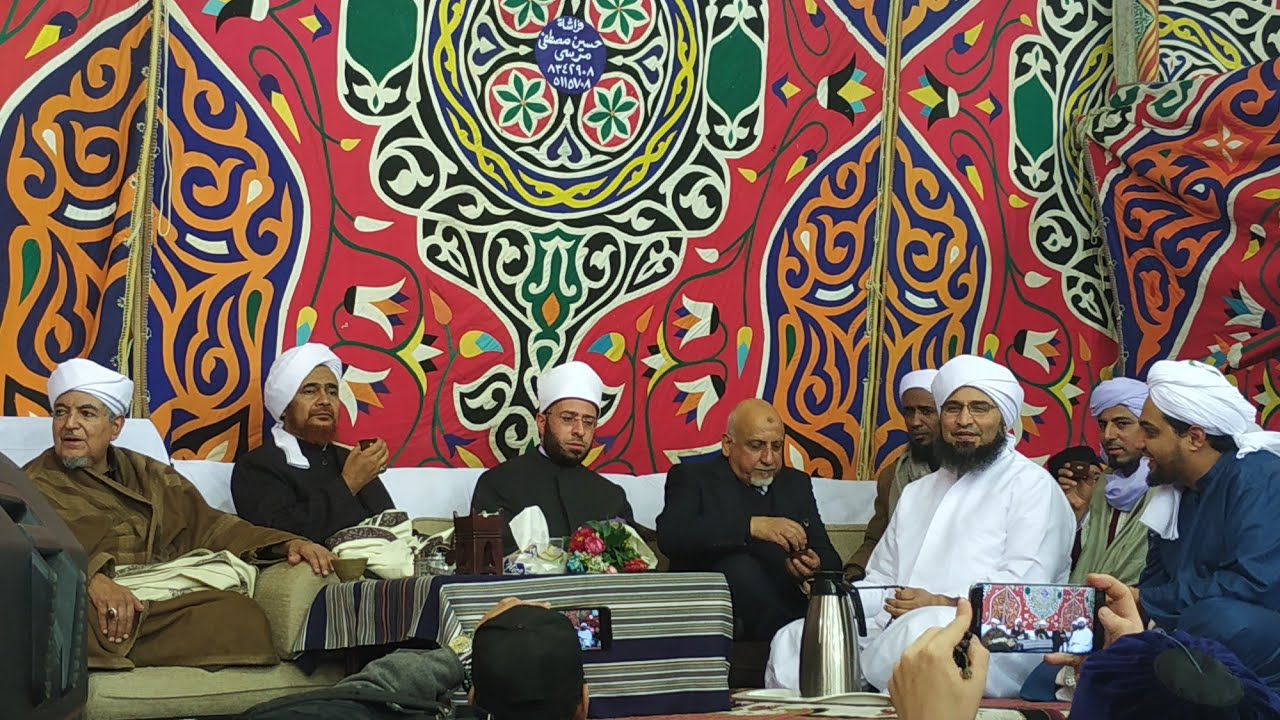 Habib Umar Bin Hafidz, habib Ali Al jufri dan ulama2 mesir dalam acara khaul sayyidina Husein