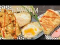 Вкусный завтрак. 3 варианта приготовления яичницы. Быстро и вкусно