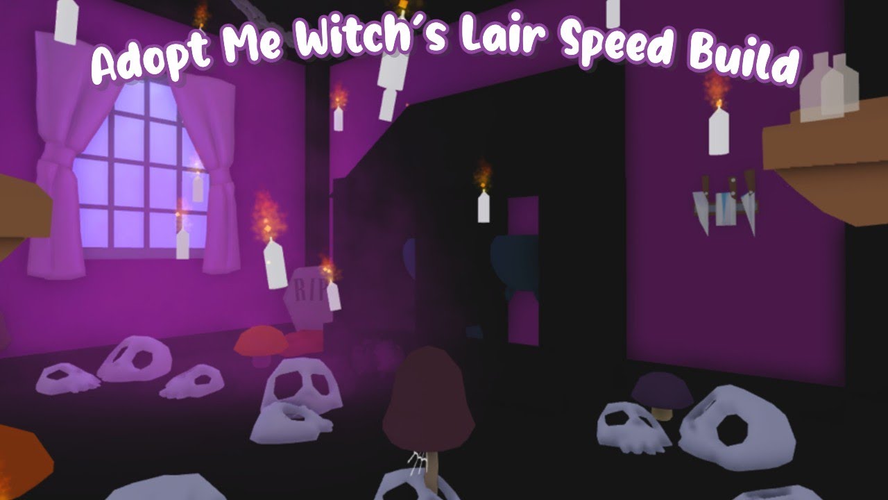 Adopt Me Halloween Room Speed Build Day 21 Adopt Me 30Day Noob To