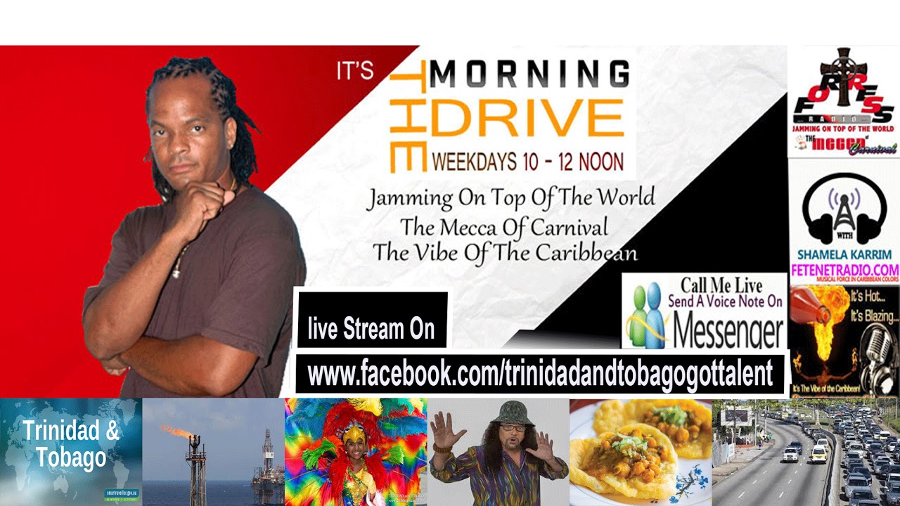 Welcome To The Morning Drive With Your Host Jimmel Fortune  The Mecca Of Carnival Show Starts At...