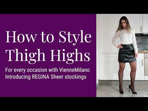 How to Wear Thigh Highs for every Occasion with VienneMilano