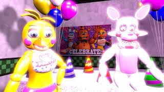 Toy Chica's Hungry Pizza Party Preparation